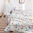 Cotton cartoon child Xia Liang was dinosaur air conditioner was kindergarten thin quilt single cotton summer quilt