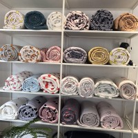 Wind Class A Knitted Cotton Printed Summer Quilt Baby Single Double Baby Kindergarten Air Conditioning Quilt