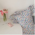 Deer Bambi pink lace cotton princess four-piece quilt cover sheets Korean girl heart bedding