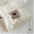 Explosion Champion Two Piece Bath Towel Set Dirty Dirty Color Absorbent Quick Dry