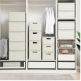 Foldable storage box extra large plastic storage box covered dormitory wardrobe storage box storage box plastic box