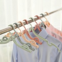 T folding hanger portable outdoor non-slip hanger plain plastic clothes hanger clothes support hanger