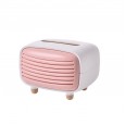 T Retro Tissue Box Creative Radio Tea Table Tissue Paper Tissue Storage Box Nordic Color Plastic Tray