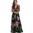 Summer women's skirt skirt sling back beach dress