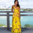 Summer women's skirt skirt sling back beach dress