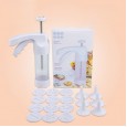 Aimanwu Baking Tools 12 Pieces Flower Household Biscuit Machine Cookies Cream Decorating Gun Decorator
