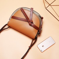 New women's bags retro saddle bags diagonal bags leather women's bags fashion bags cowhide women's handbags