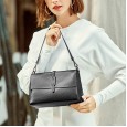 Bag women spring and summer new leather handbags fashion retro first layer cowhide small square bag women bag shoulder bag