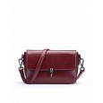 Spring and summer new spring cowhide shoulder messenger female bag fashion small square bag ladies bag