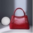 Spring and summer new products new crocodile pattern leather handbag handbag cowhide ladies shoulder messenger bag