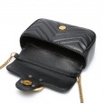 Summer new leather female bag small fragrance wind chain bag small bag shoulder bag wild Messenger bag