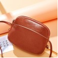 Spring and summer shoulder bag female bag oil wax leather small bag cowhide bag ladies messenger bag female bag