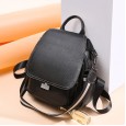 Leather shoulder bag women's new Korean fashion trend ladies backpack first layer cowhide soft leather women's bag