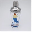 450ML home glass shaker shaker bar special tools can be baked logo