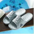 Anti-slip couple water cube home bathroom bath home slippers silver ion antibacterial