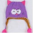 Explosive cute funny three-dimensional table speech story wool knitted hat press will move funny children's hat