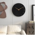Best selling Nordic log style creative decoration wall clock living room silent clock