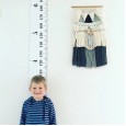 Explosion models children's height measurement ruler children's room decoration wall hanging photo props