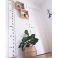 Explosion models children's height measurement ruler children's room decoration wall hanging photo props