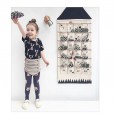 Explosion storage bag children's room decorative storage hanging bag wall type storage bag