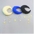 Explosion moon cloud ornaments children's room decoration baby bedside toys photography props