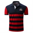 Ou Ma's new spring and summer men's POLOS men's lapel shirt explosion FM023