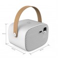 New M5 projector home led mini entertainment portable mini projector 1080P HD