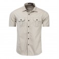 Men's short-sleeved shirt military style military uniform outdoor shirt pure cotton 55889