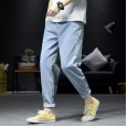 Spring and summer new wide-leg casual pants men's Japanese style nostalgic jeans wash tide brand men's pants