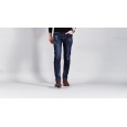 Spring and autumn men's jeans new Korean version of the trendy slim feet pants blue men's casual jeans