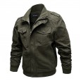 New autumn and winter men's jacket casual jacket cotton tooling plus size men's clothing