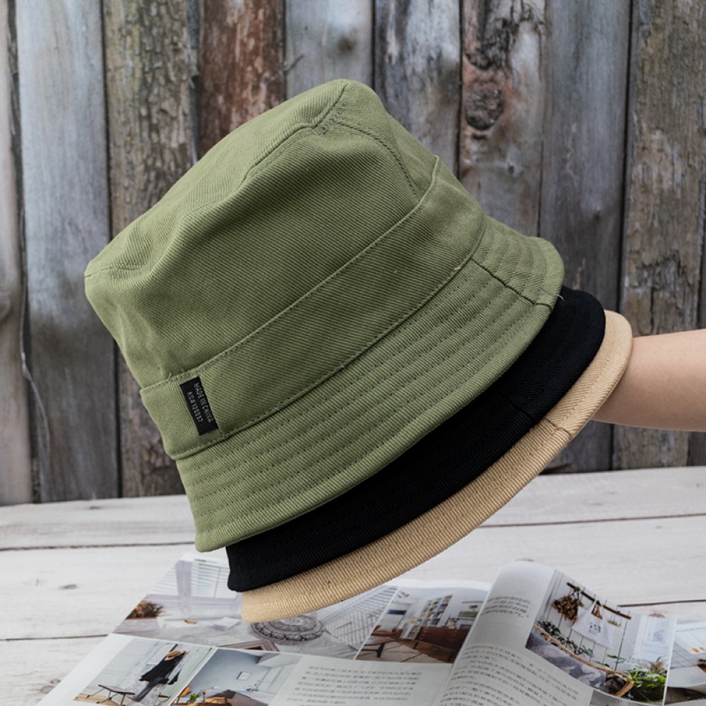 Japanese niche Yamamoto wind bell bucket hat female summer thin shading flat top fisherman hat leisure temperament basin hat