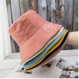 Sun hat female sunscreen big brim hat summer Korean version wild Japanese double-sided smiley wild student fisherman hat