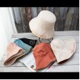 Sun hat female sunscreen big brim hat summer Korean version wild Japanese double-sided smiley wild student fisherman hat