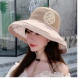 Hat female summer basin hat sun hat sun hat UV protection wild big eaves sunscreen fisherman hat
