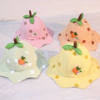 Children boys and girls baby cute carrot sun hat fisherman hat sun hat summer travel sun hat
