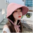 Witch hat cute knitted lace fisherman hat female spring and autumn leisure basin hat tide