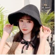 Witch hat cute knitted lace fisherman hat female spring and autumn leisure basin hat tide