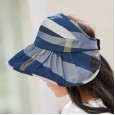 2-8 years old boys and girls summer cotton double-sided empty top hat little baby sun hat children sun hat beach hat