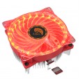Tianjifenghailing luminous version 25 lamp computer motherboard CPU radiator fan 775 55/10/51