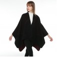 Scarf hot sale geometric dotted cashmere pattern jacquard shawl dual-purpose cloak