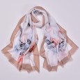 New scarf female summer beach sunscreen shawl scarf dual-use lengthened beach towel super versatile