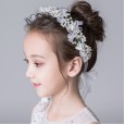 Crown headdress children princess performance jewelry personality cute crown hair band accessories girl pearl accessories