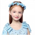 Hairband Children Headdress Garland Bridesmaid Honeymoon Beach Holiday Photograph Hair Accessories Headdress Flower Ribbon