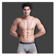 Men's underwear high-end seamless breathable Lenzing Modal boxer briefs mid-rise high-grade men's underwear