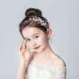 Children's hairpin performance accessories baby cute head flower girl wild hair accessories girls birthday headdress princess