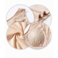Plus size V-neck thermal vest female belt chest pad plus velvet thick fat lace vest slim bottoming underwear