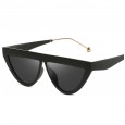 Personality triangle cat eye ladies sunglasses trend small frame sunglasses polka dot wild street shooting glasses S9044