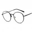 New round sunglasses men and women tide fashion ocean film sunglasses metal wild street shot sunglasses S17028