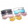 New Siamese sunglasses men retro candy-colored glasses female trend big-name street shot sunglasses S16087